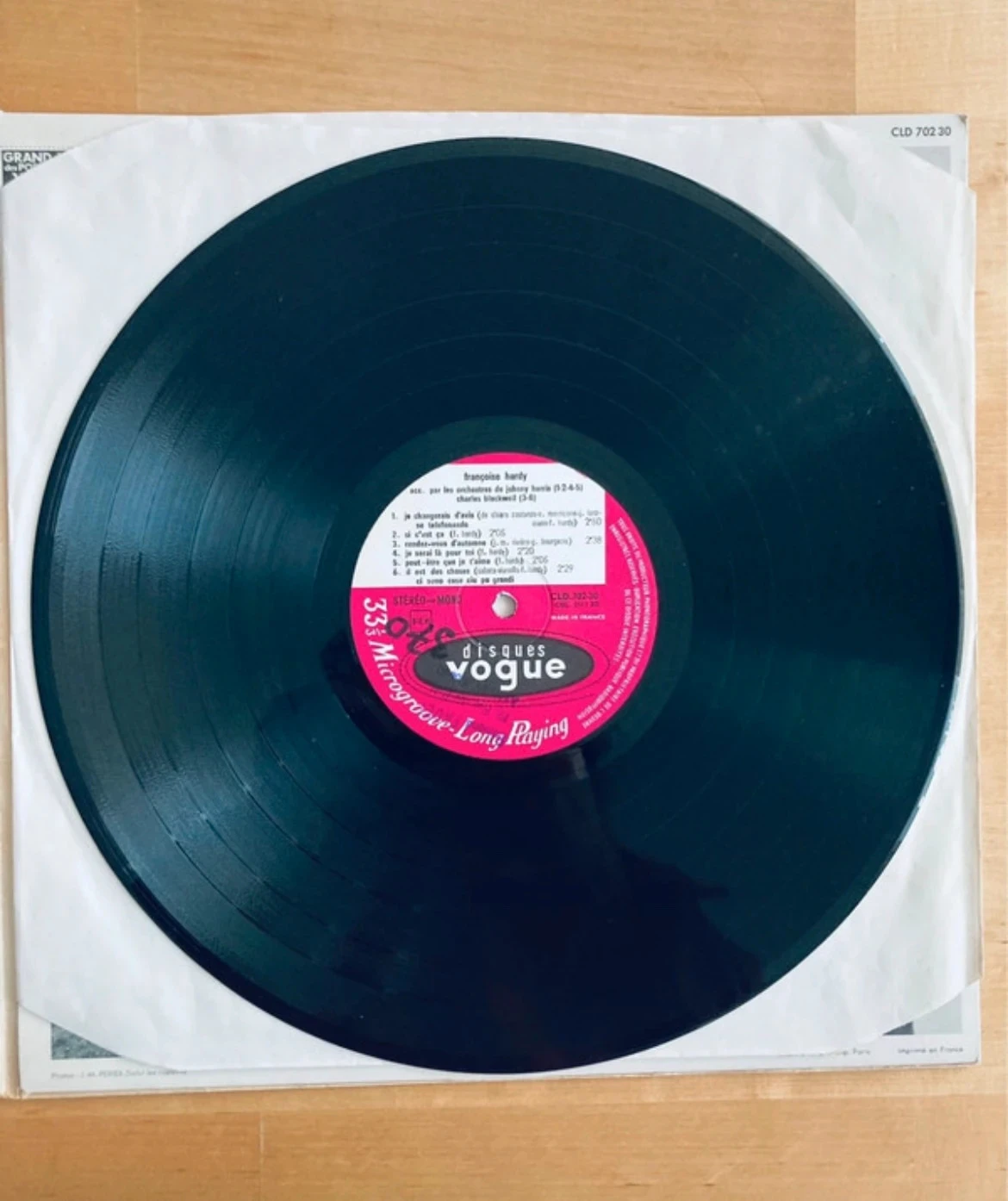 Disco de vinil 33T Françoise Hardy La maison où j’ai grandi. – photo 5